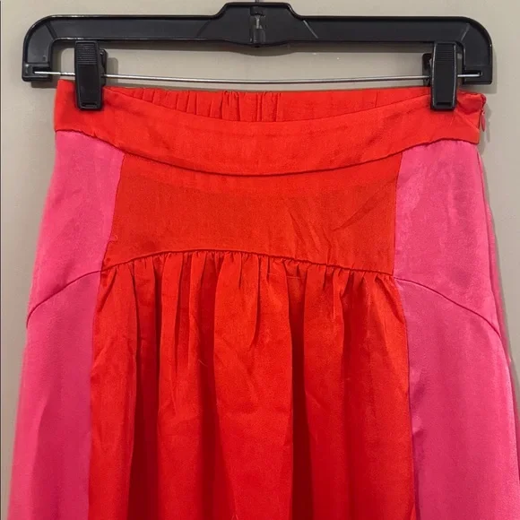 Petal & Pup Women's Lula high low skirt, Pink/Red, XS - Picture 7 of 12